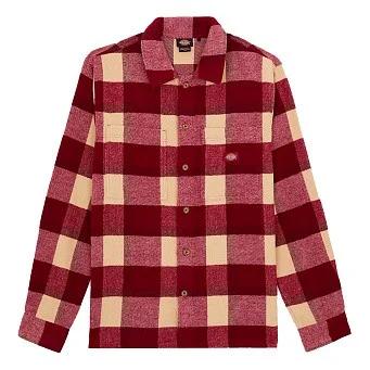 Рубашка Dickies Plaid Coaling Shirt Tibetan Red